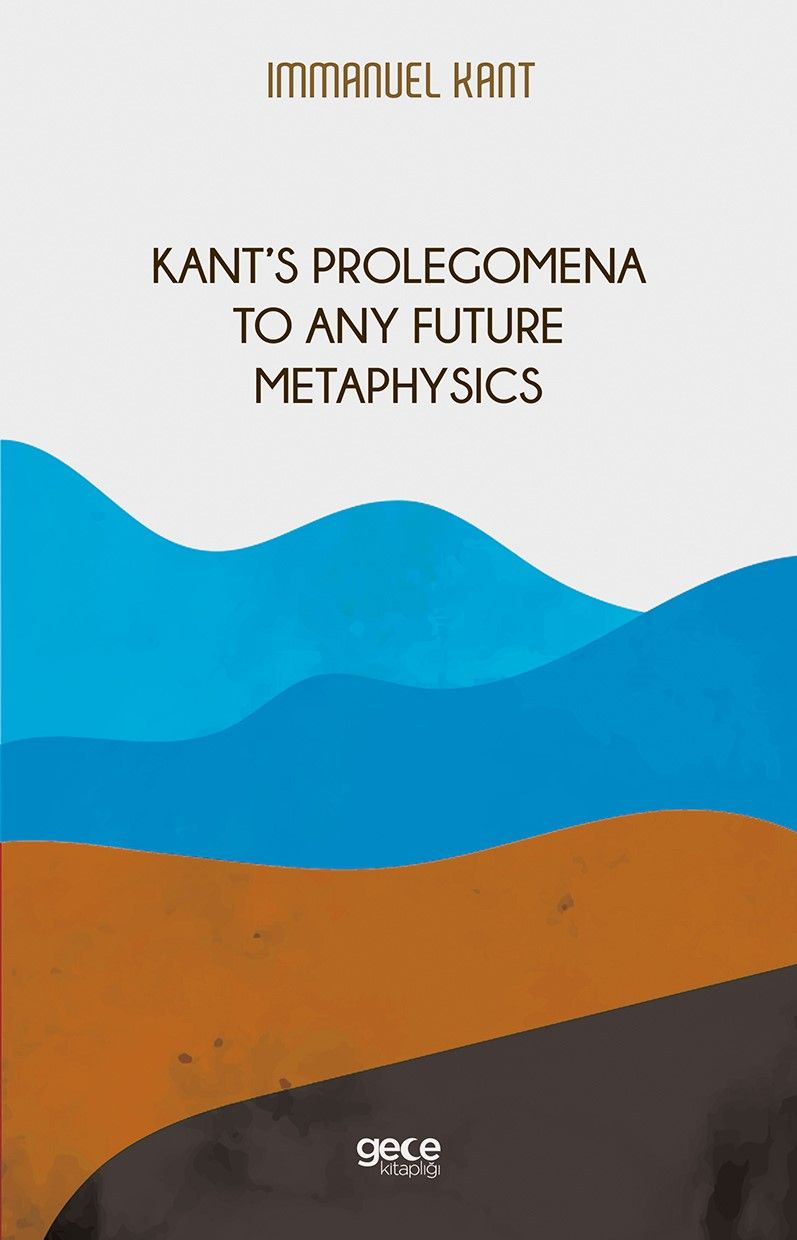Kant‘s Prolegomena To Any Future Metaphysics kitap kapağı