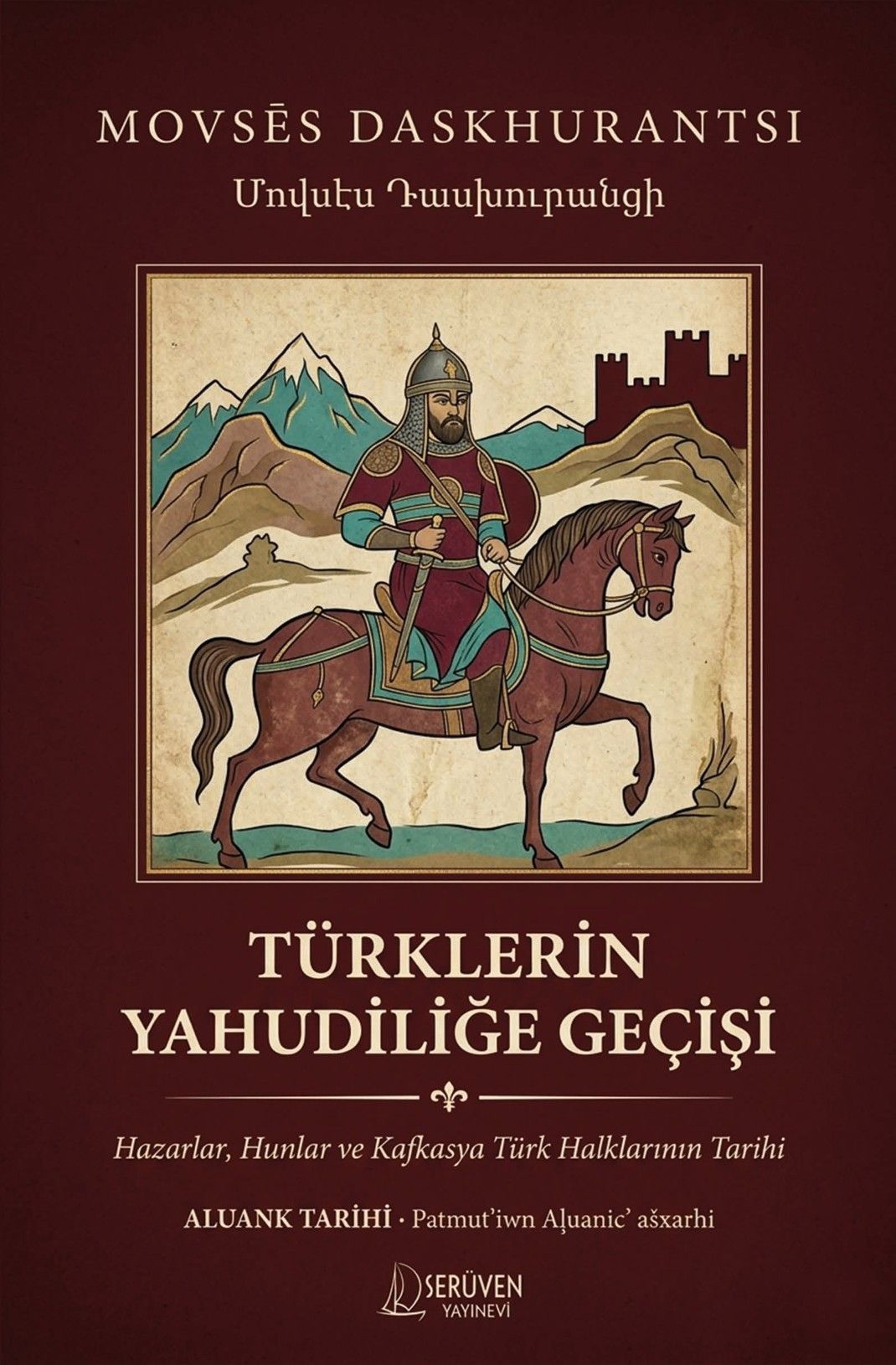 Türklerin Yahudiliğe Geçişi kitap kapağı