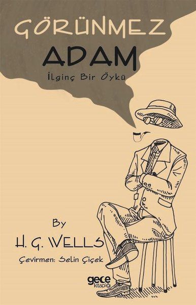 Görünmez Adam kitap kapağı