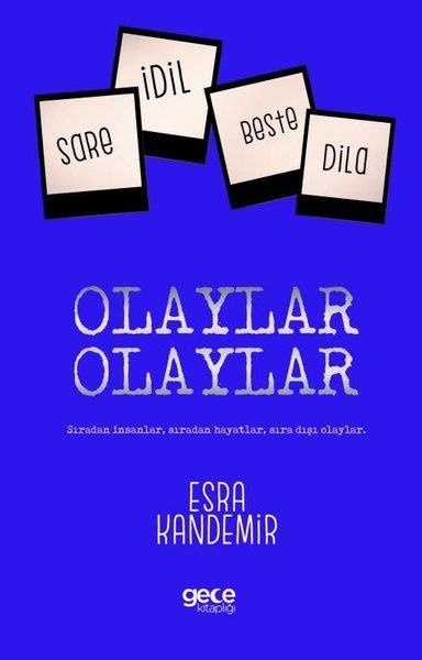 Olaylar Olaylar kitap kapağı
