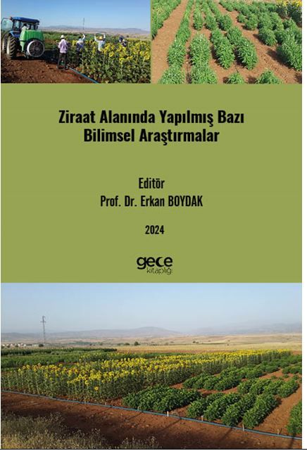 Ziraat Alanında Yapılmış Bazı Bilimsel Araştırmalar kitap kapağı