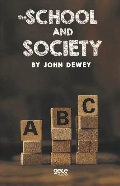 The School and Society kitap kapağı