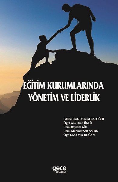 Eğitim Kurumlarında Yönetim ve Liderlik kitap kapağı