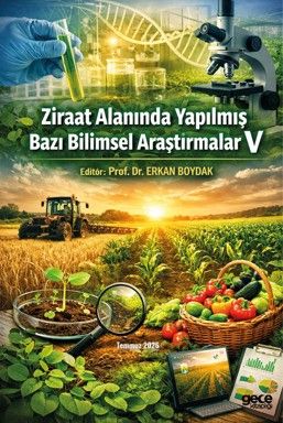 Ziraat Alanında Yapılmış Bazı Bilimsel Araştırmalar V kitap kapağı