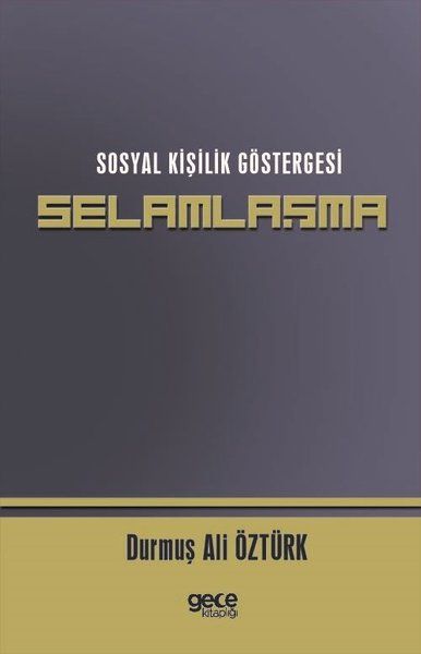 Sosyal Kişilik Göstergesi Selamlaşma kitap kapağı