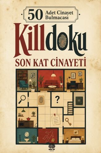 50 Cinayet Bulmacası Killdoku Son Kat Cinayeti kitap kapağı