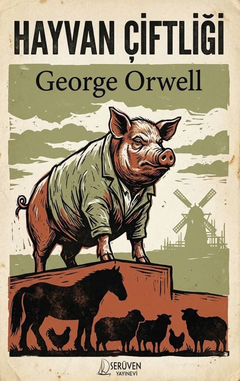 Hayvan Çiftliği kitap kapağı