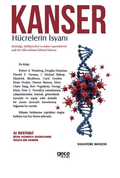 Kanser - Hücrelerin İsyanı kitap kapağı