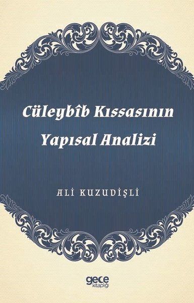 Cüleybib Kıssasının Yapısal Analizi kitap kapağı