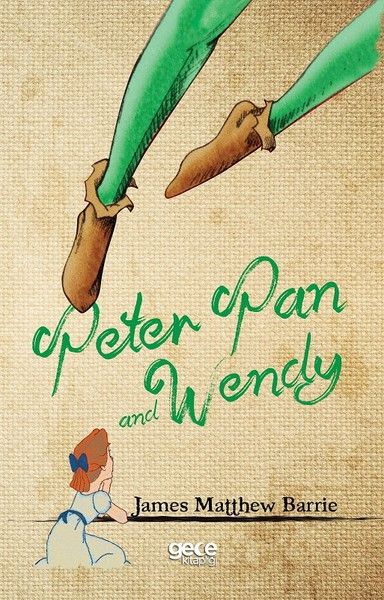 Peter Pan and Wendy kitap kapağı