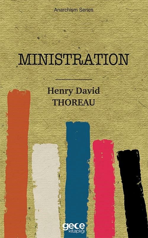 Ministration kitap kapağı