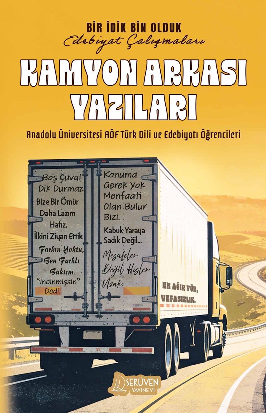 Kamyon Arkası Yazıları kitap kapağı