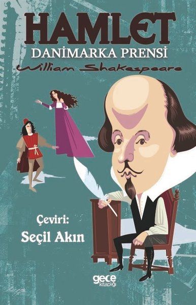 Hamlet - Danimarka Prensi kitap kapağı