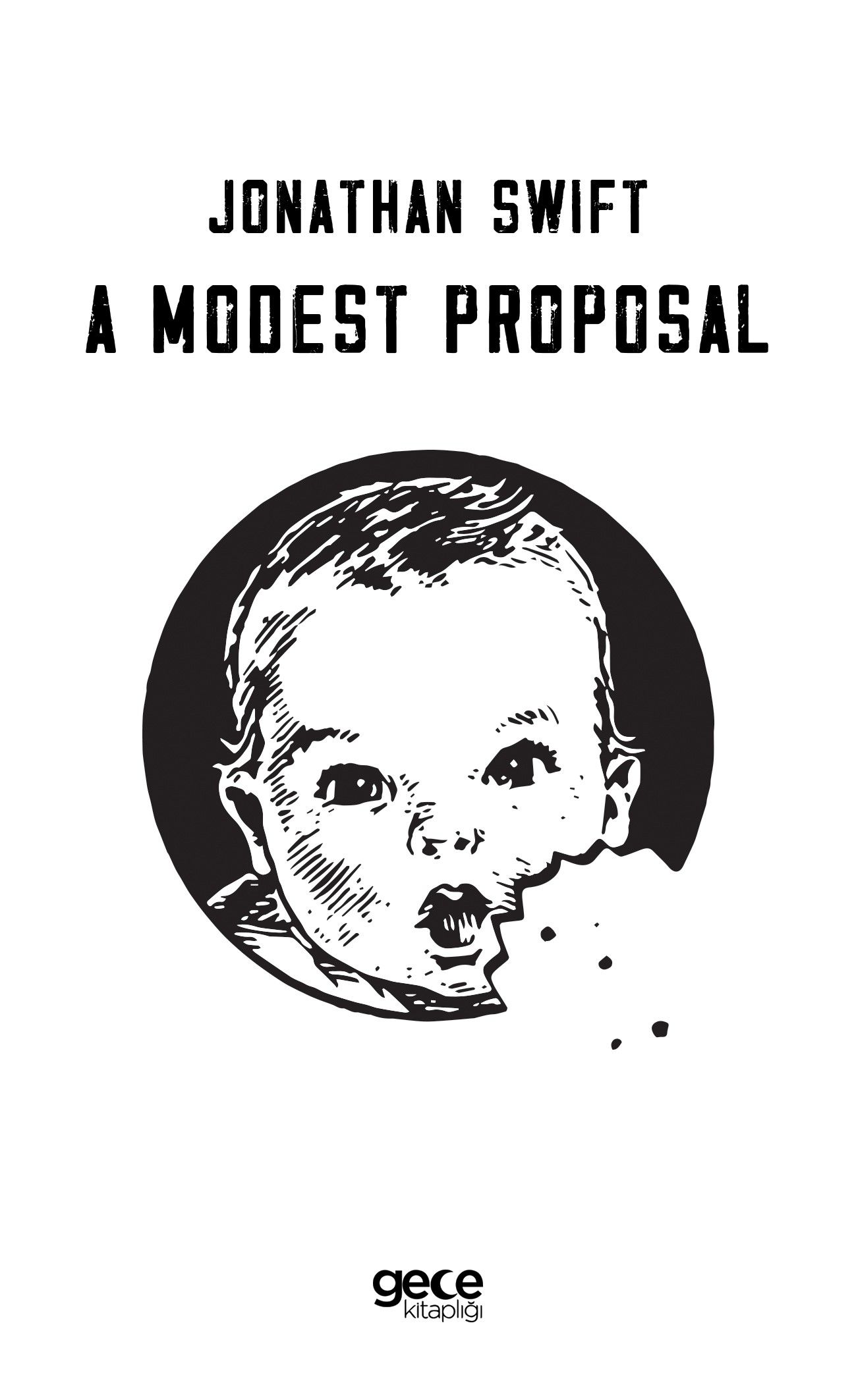 A Modest Proposal kitap kapağı