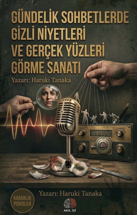 Karanlık Psikoloji Gündelik Sohbetlerde Gizli Niyetleri ve Gerçek Yüzleri Görme Sanatı kitap kapağı