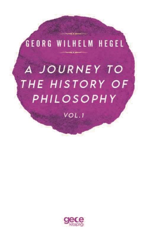 A Journey to the History of Philosophy Vol. 1 kitap kapağı