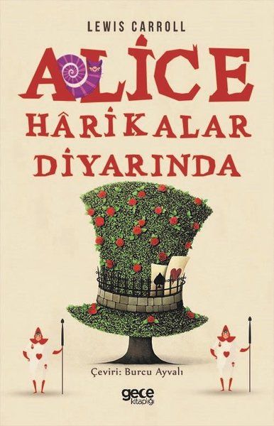 Alice Harikalar Diyarında kitap kapağı