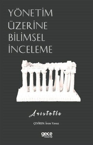 Yönetim Üzerine Bilimsel İnceleme kitap kapağı