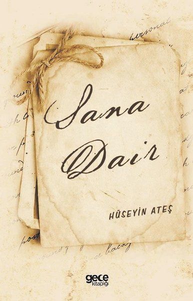 Sana Dair kitap kapağı