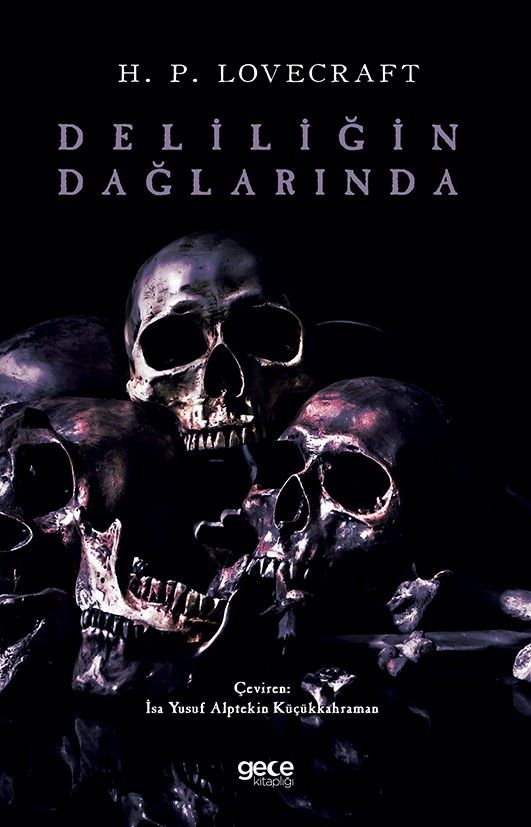 Deliliğin Dağlarında kitap kapağı