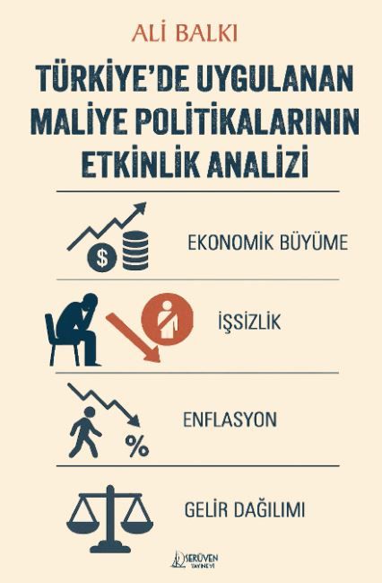 Türkiye’de Uygulanan Maliye Politikalarının Etkinlik Analizi kitap kapağı