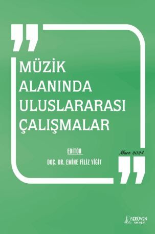 Müzik Alanında Uluslararası Çalışmalar kitap kapağı