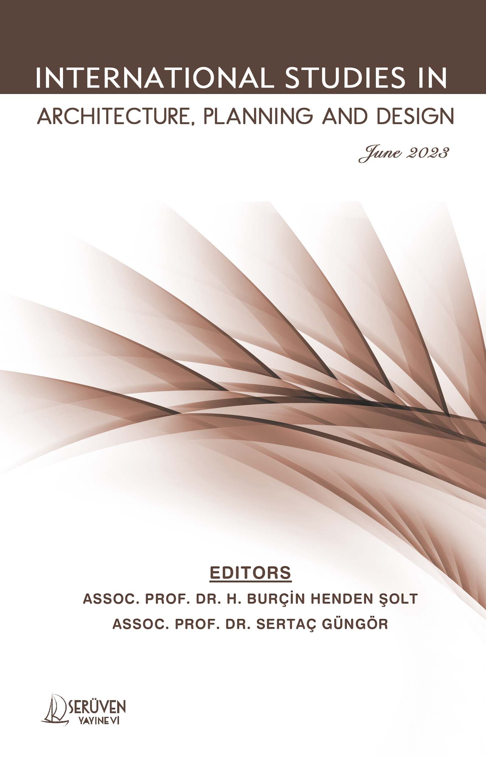 International Studies in Architecture, Planning and Design - June 2023 kitap kapağı