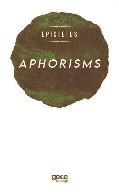 Aphorisms kitap kapağı
