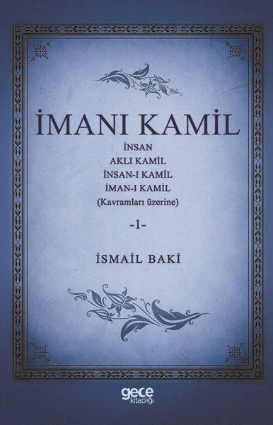 İmanı Kamil 1 kitap kapağı