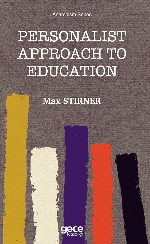 Personalist Approach To Education kitap kapağı