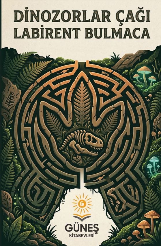 Dinozorlar Çağı Labirent Bulmaca kitap kapağı