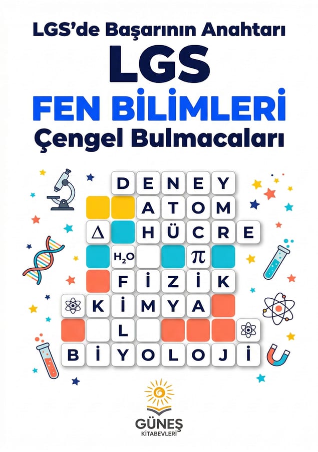 LGS Fen Bilimleri Çengel Bulmacaları kitap kapağı