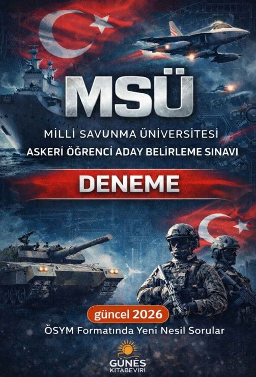 Milli Savunma Üniversitesi Askeri Öğrenci Aday Belirleme Sınavı kitap kapağı
