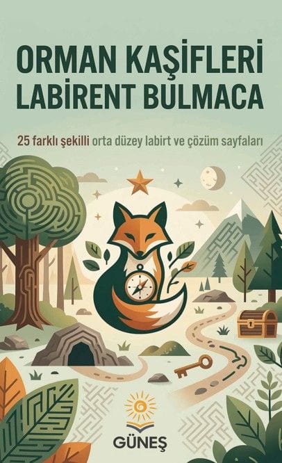 Orman Kaşifleri Labirent Bulmaca kitap kapağı