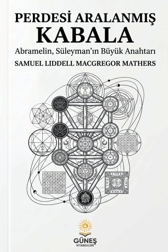 Perdesi Aralanmış Kabala kitap kapağı