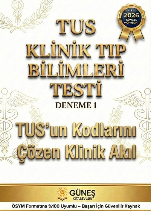 TUS Klinik Tıp Bilimleri Testi Deneme 1 kitap kapağı