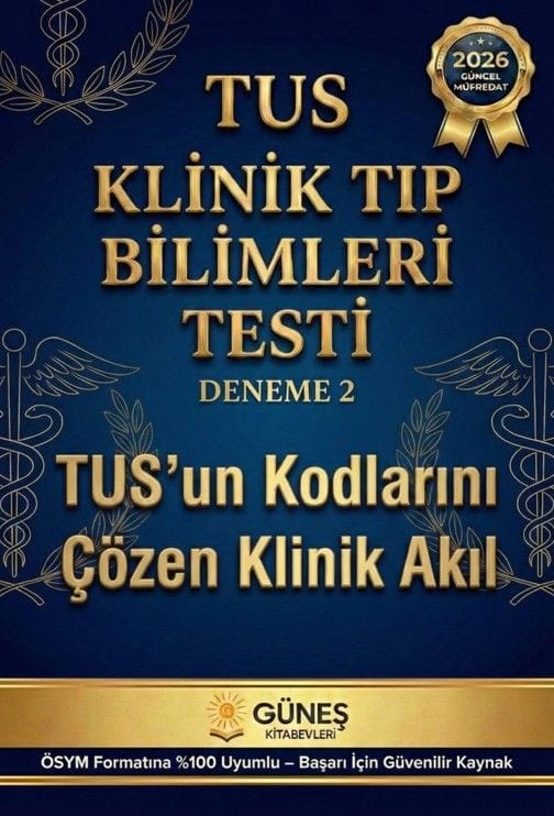 TUS Klinik Tıp Bilimleri Testi Deneme 2 kitap kapağı