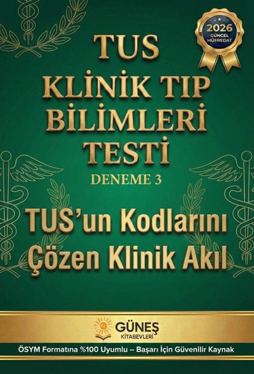 TUS Klinik Tıp Bilimleri Testi Deneme 3 kitap kapağı