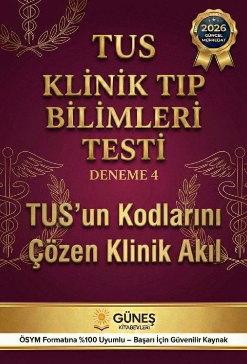 TUS Klinik Tıp Bilimleri Testi Deneme 4 kitap kapağı