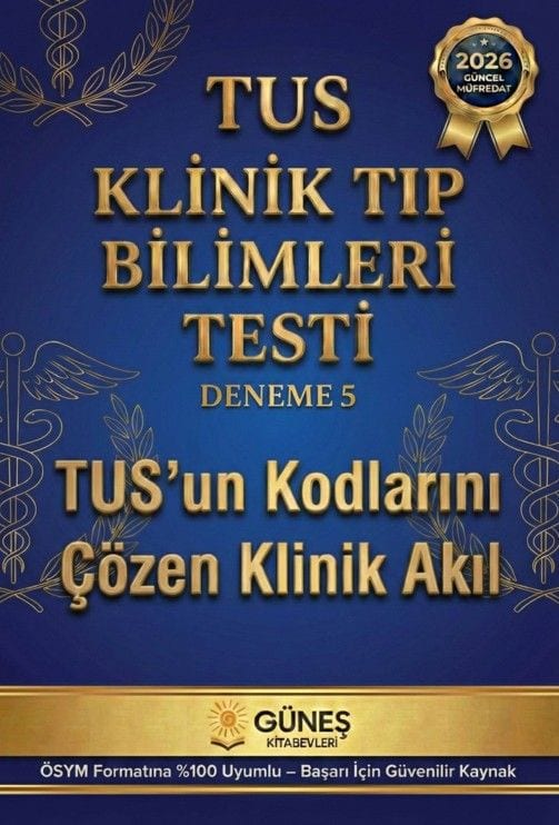 TUS Klinik Tıp Bilimleri Testi Deneme 5 kitap kapağı