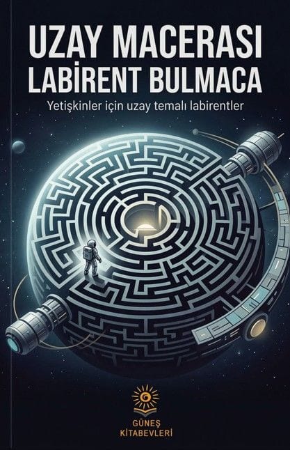 Uzay Macerası Labirent Bulmaca kitap kapağı